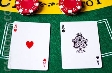 blackjack split aces.